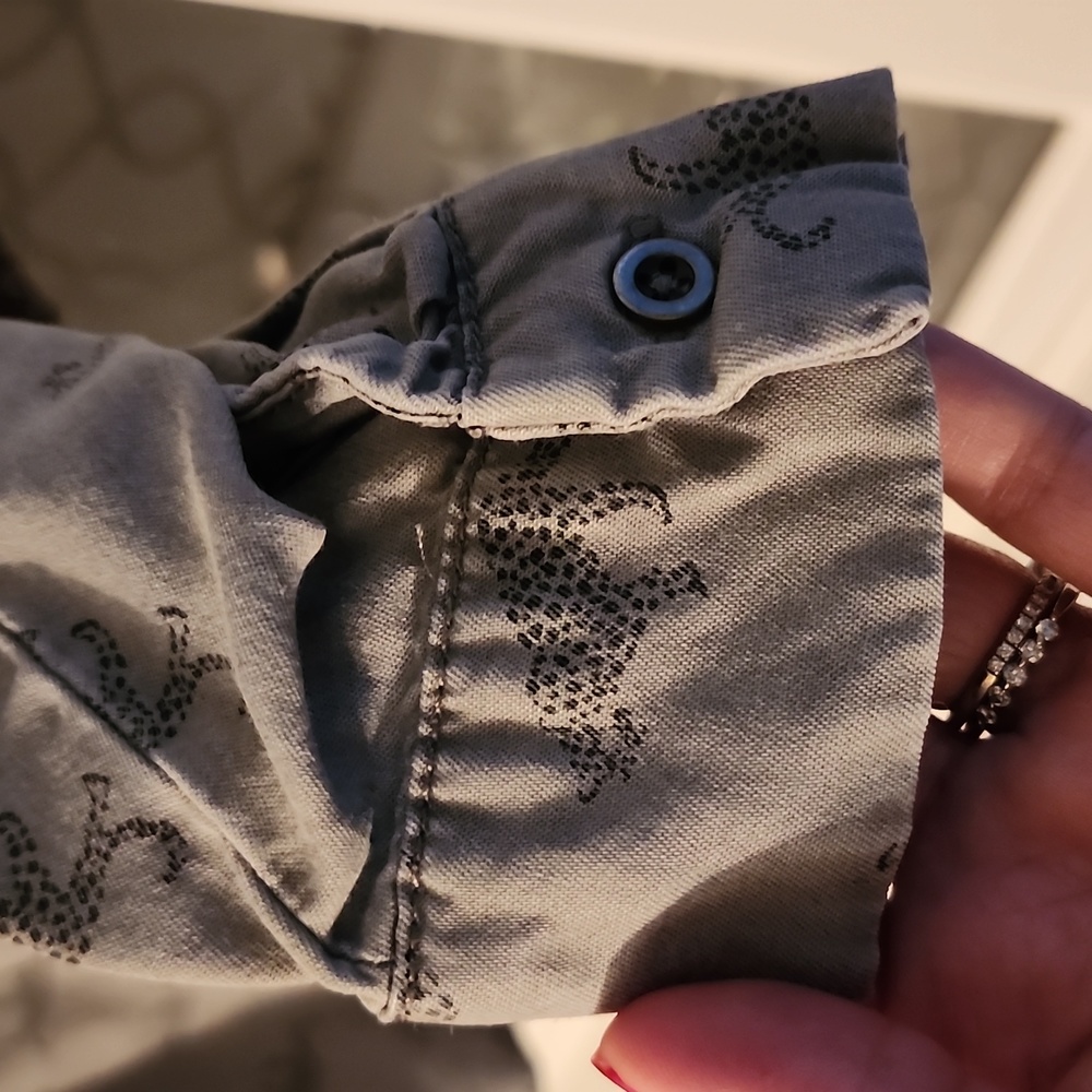 Jane and Delancey cheetah print top - Picture 6 of 7